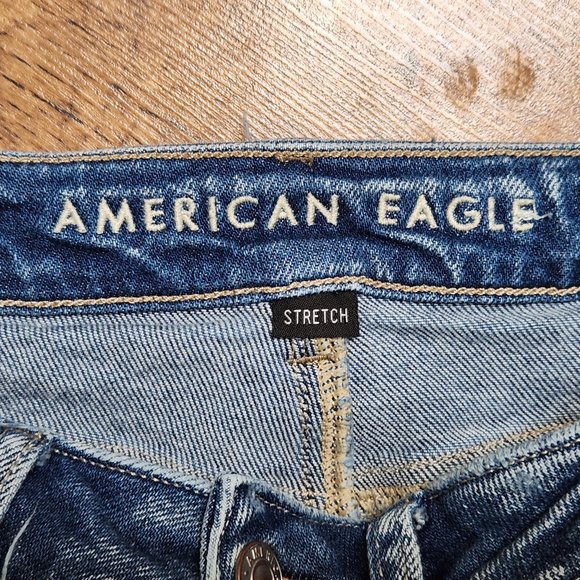 AMERICAN EAGLE Stretch Mom Jean - Sz 00 - Picture 6 of 8